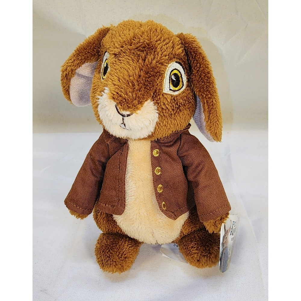 Peter Rabbit‎ Movie Benjamin Bunny 7.5" Plush Stuffed Animal Toy NEW